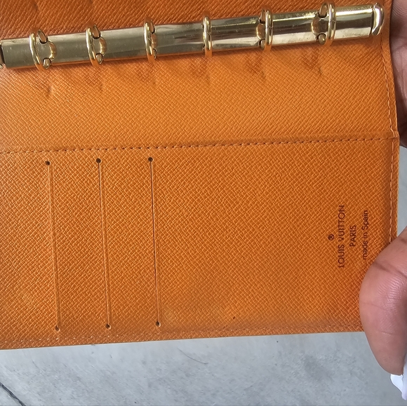 LOUIS VUITTON ORANGE EPI AGENDA PM - Picture 6 of 6